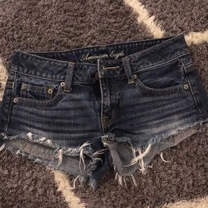 American eagle jean shorts
